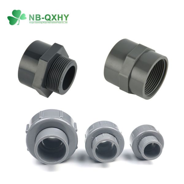 Buy Connector PVC UPVC Plastic DIN Standard Pn16 Male/Female Coupling for Water Treatment at wholesale prices