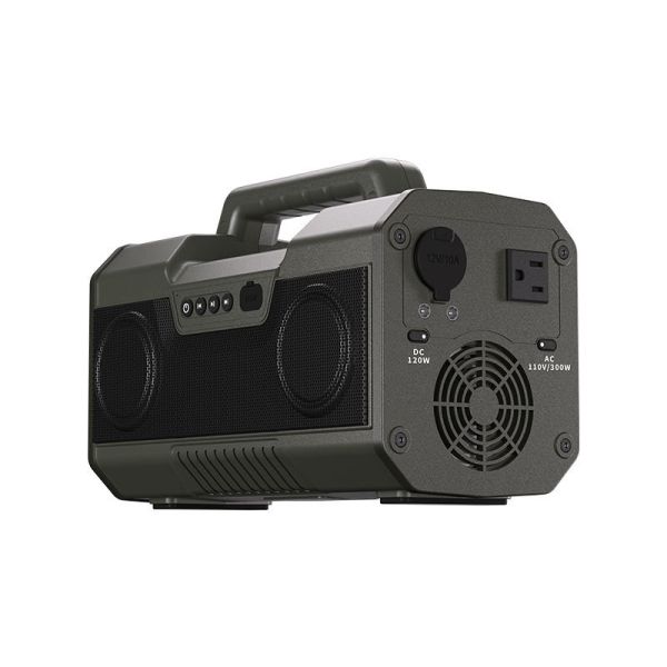 Multi Function Bluetooth LFP Power Station , Stable Portable Outdoor Power