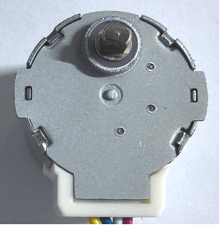 24BYJ48 Stepper Motor with 24mm Diameter and High Output Torque for Unipolar or