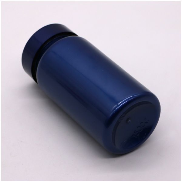 150ML PET Plastic Supplement Capsule Pill Tablet Storage Container Bottle with Screw Cap