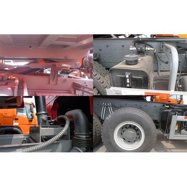 Sinotruk Howo7 Heavy Duty Dump Truck 6x4 10 Tire Euro 2 For 40 - 50T Load Capacity