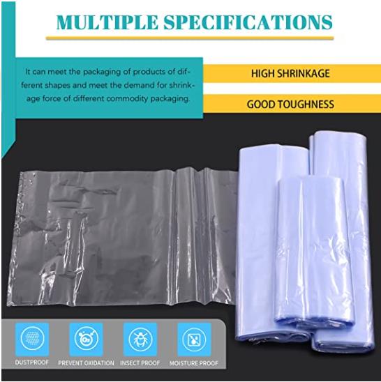 2023 Trending Product Heat Shrink PVC Film for Compostable Plastic Wrap Packaging