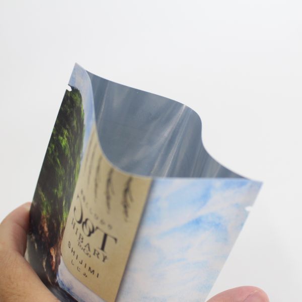 Custom printing food grade recyclable packaging bag 3 side seal plastic rice bags with logo