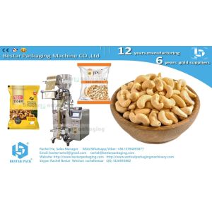 How to pack popcorn in pouch bag by automatic machine BSTV-160A