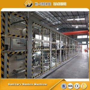 Ultrasonic Napkin Sanitary Pad Making Machine PLC Control