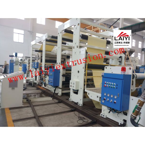 Label / Self - Adhesive Poly Coating Machine , Hot Lamination Machine With