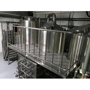 1200L Small Scale Commercial Brewing Systems Mini Brewery Equipment