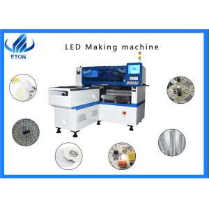 LED light Lens mounting PCB processing pick and place machine 45000CPH 12 Heads