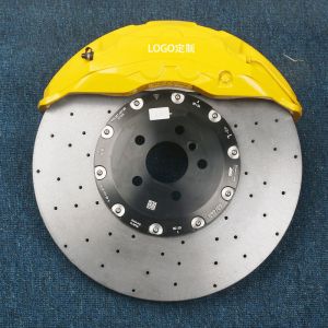 Cross-Drilled Rotors Style Brake Calipers for Improved Heat Dissipation