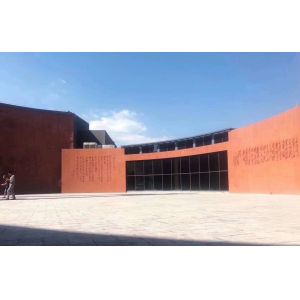 Eco Friendly Construction Sandstone Facade Cladding Indoor Stone Wall Cladding