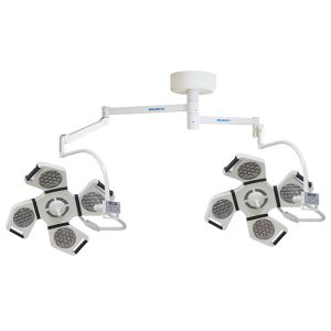 Quality Double Arm LED Operating Theatre Lamp Shadowless Hospital Equipment 160000Lux for sale