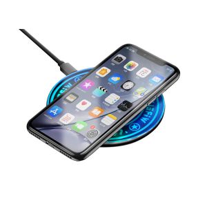 10W Magic LED Glowing QI Standard Wireless Charging Pad