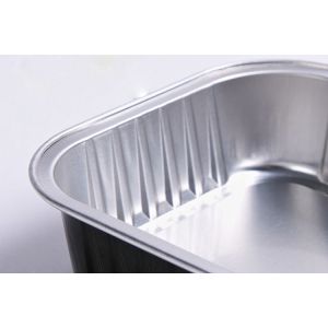 125ml square aluminum foil sealed box