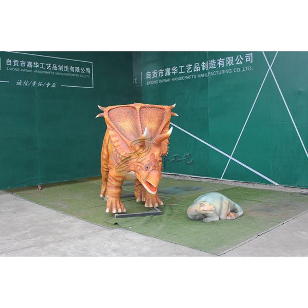 Remote Control Life Size Electronic Dinosaur With Mouth Open And Close