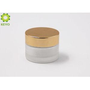 30ml Frosted Glass Cosmetic Cream Jar Custom Printing Logo Acceptable