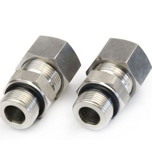 Quality JIS Standard Stainless Steel Hydraulic Hose Adapter Bsp Metric Adapter for Industrial for sale