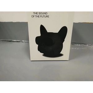 Jarre Aero Bull Nano Bluetooth Wireless Pug Dog Speaker In Matt Black