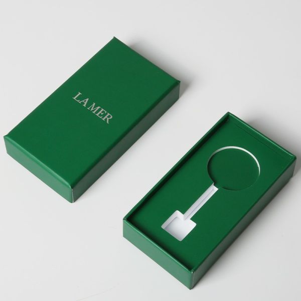 Sophisticated Square Grey Board Paper Luxury Box Packaging With Lid And Base