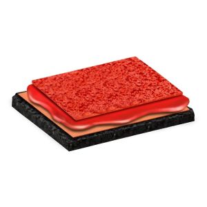 Durable Sandwich System Running Surface with Long-Lasting Performance High