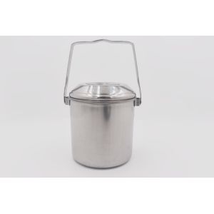 Light Weight 0.123cbm 0.42mm Stainless Steel Food Carrier
