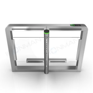 Slim Swing Gate Turnstile 304 Stainless Steel Turnstile Compact Electromechanica