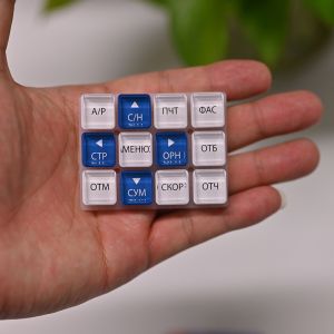 Customized Has conductivity Silicone Rubber Buttons, Carbon Conductive Rubber