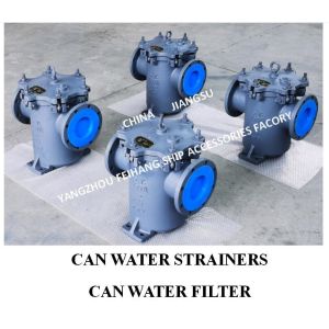 CAN WATER STRINERS-CAN WATER FILTER SEA WATER STRINERS-SEA WATER FILTER JIS