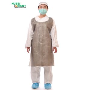 Quality Anti Oil Disposable PE Aprons For Food Handling for sale