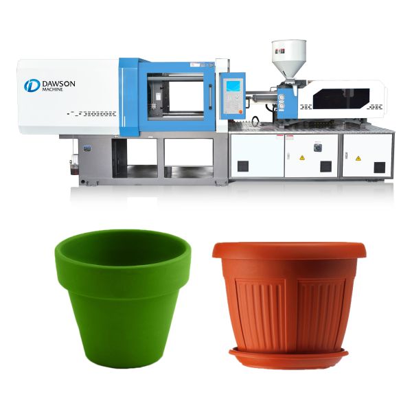 Buy Plastic Crate Bucket Injection Molding Machine Flower Pot 158 Mpa at wholesale prices
