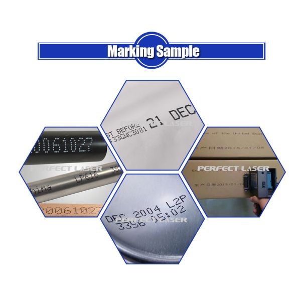Automatic Continuous Industrial Inkjet Printer For Aluminium Iron Plastic Bottles / Bags