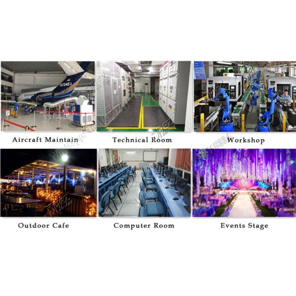 5 Ton Spot Air Conditioner Portable AC Unit For Marquee / Workshop / Stage