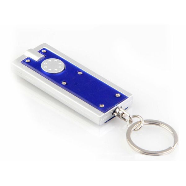 Plastic Material LED Emergency Flashlight , Inner Battery Mini LED Flashlight