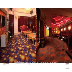 Traditional style mushroom cloud pattern Nylon carpet for hotel