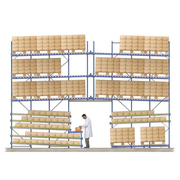 Custom Warehouse Multi Tier Carton Flow Rack