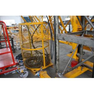 Window Cleaning Mast Climbing Work Platform Steel Painted