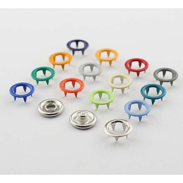 2021 Metal button factory Spring press button Snap Fasterner