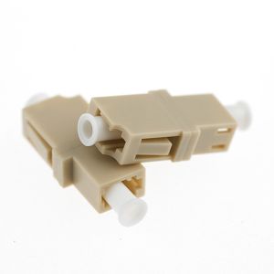 Plastic Body Lc Apc Adapter , Lc Pc Adapter Lightweight Yet Durable Solution