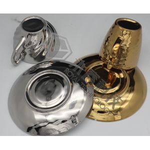 Porcelain And Ceramicware Gold And Silver Coatings