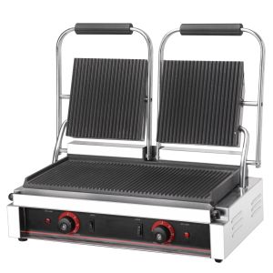 China Commercial Electric Grill Parts with Non-Stick Cooking Surface and 220V Power Supply on sale