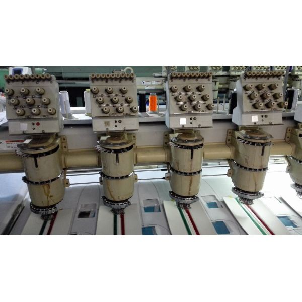 Second Hand Barudan Computerized Embroidery Machine 850rpm Work Speed