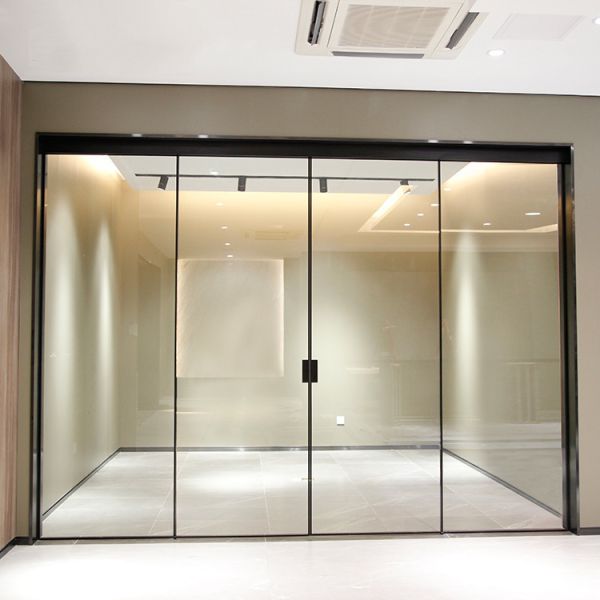 Buy Wall 9A 5mm Aluminum Frame Sliding Glass Doors at wholesale prices