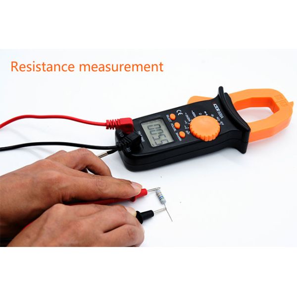 Commercial Electric 600a Ac Digital Clamp Meter Pocket DC 600V 20MΩ 1000uF