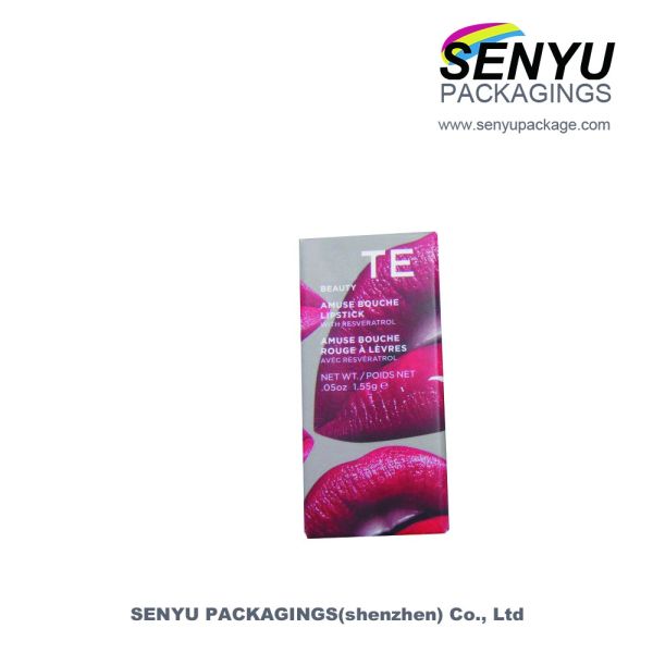 Lip Gloss Cosmetic Packaging Boxes Label Empty Black Empty