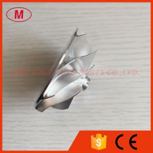 K04 48.35/60.00mm 9+0 Blades Point Milling Super Back:1.80mm Turbo Aluminum 2618