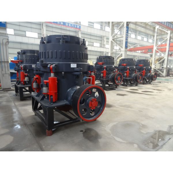 4/3 Ft Single Cylinder Hydraulic Cone Crusher / Rock Crushing Equipment For Gold Ore Iron Ore