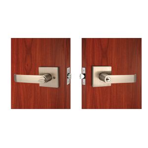 Super Passage Handle Tubular Locks Zinc Sliding Door Lockset