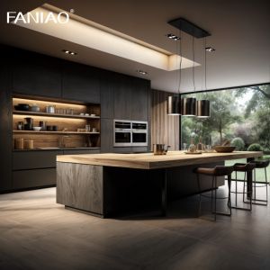 Custom Modular Modern Design Villa Kitchen Furniture Kitchen Cabinet