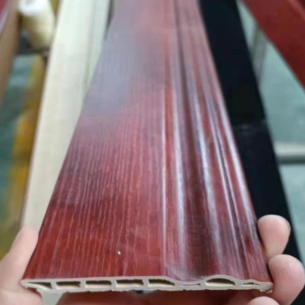Polyvinyl Chloride Decorative Finished Skirting Board OEM ODM