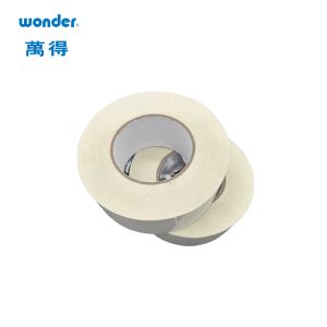 White Self Adhesive Double Sided Tape 36mm Width Rubber Base