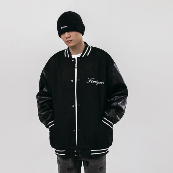 Buy 125Gsm-160Gsm Customized Suede Men Jackets Padded Windbreaker Jacket at wholesale prices